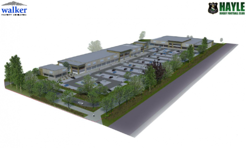 New Retail Park adjoining the West Cornwall Shopping Park Hayle RFC, Memorial Park, Marsh Lane and Club Relocation Delivering new investment, sports and community uses in Hayle